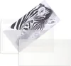 Transparente Briefumschläge - Weiß (Transparent-Weiß)110 x Produktbild-Vorschau 1
