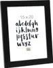Deknudt Holz-Fotorahmen S45S, schwarz, 10,0 x 15,0 cm Produktbild-Vorschau 1