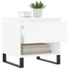 Couchtische 2 Stk. Weiß 50x46x50 cm Holzwerkstoff Produktbild-Vorschau 3
