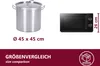 HOOZ Gastronomie Kochtopf Suppentopf  70 L Edelstahl Produktbild-Vorschau 2