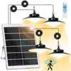 LED Solarlampe Bewegungsmelder Außen Pendelleuchte IP65 Produktbild-Vorschau 1