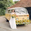 Künstliches Sonnenblumengirlanden-Set für Hochzeit und Produktbild-Vorschau 5