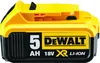 A DeWalt 18V Li-Ion battery pack. Produktbild-Vorschau