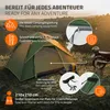 ECD Germany Pop Up Zelt wasserdicht für 4 Personen Camping Produktbild-Vorschau 7