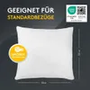 LILENO HOME 6er Set Kissenfüllung 50x50 cm - 40°C Produktbild-Vorschau 5
