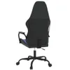 CLORIS Gaming-Stuhl mit Massagefunktion Schwarz und Blau Produktbild-Vorschau 5