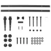 Mini Schiebetürbeschlag Set für Schranktüren 122 cm Produktbild-Vorschau 7