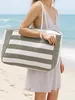 Strandtasche XXL Badetasche Strandtasche mit Reißverschluss Produktbild-Vorschau 9