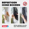 2x tesa Pollenschutzgitter Fenster ohne Bohren grau 98% Produktbild-Vorschau 4