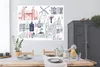 MuchoWow® Poster Illustration von Gebäuden in Amsterdam Produktbild-Vorschau 3