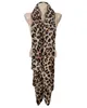 PRECORN Damen Winterschal XXL Oversized Leopardenmuster Produktbild-Vorschau 5