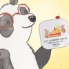 Mr. & Mrs. Panda Untersetzer für Gläser 1. Geburtstag Produktbild-Vorschau 2