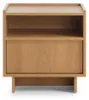 Nachtkommode SUNA 50 cm Beistelltisch Karamell Eiche 1 Produktbild-Vorschau 1