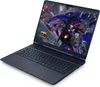 A dark blue Dell Alienware laptop is shown from a three-quarter angle, displaying a video game on its screen. Náhľad obrázku produktu
