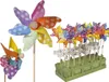 OOTB Bunte Windmühle mit weißen Punkten ca. 9 cm Produktbild-Vorschau 1