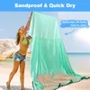Fintie Stranddecke Sandfrei super groß 210x200cm, Sanddicht Produktbild-Vorschau 3