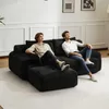 Sofa 2-Sitzer Sofa ohne Montage, Cordstoff, ergonomisch & Produktbild-Vorschau 6