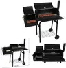 Zwei-Funktions-Gartengrill und Smoker, Schwarz, Max. Produktbild-Vorschau 14