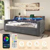MODFU Lit Gigogne 90x190 cm - Convertible avec Rangement Voir les images du produit 4