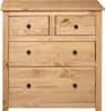 vidaXL Sideboard 80x40x83 cm Kiefernholz Panama Produktbild-Vorschau 5