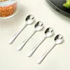 Mini Gewürzlöffel aus Edelstahl, 7,5 cm, 10 Stück, Kleine Produktbild-Vorschau 5