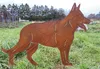 Gartenfigur Hund Schäferhund stehend 57x80cm Gartenstecker Produktbild-Vorschau 3