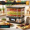 Arendo Dörrautomat Edelstahl mit Temperaturregler, Produktbild-Vorschau 6