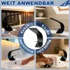 Collage of images showing a black waterfall faucet in different settings, including a balcony, kitchen, and bathroom, with text overlays. Produktbild-Vorschau
