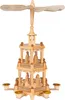 BRUBAKER dřevěná vánoční pyramida - 43 cm dřevěná pyramida Náhled obrázku produktu 1