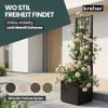 Kreher® Gartenspalier 'Ethica' mit Pflanzkübel Schmal Produktbild-Vorschau 3