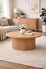 Boavista table basse Ø80cm naturel. Voir les images du produit 3
