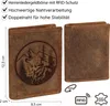 RFID Büffel Echt Leder Geldbörse Portemonnaie Herren mit Produktbild-Vorschau 3