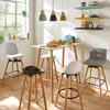 Tabouret de bar Maxon gris - Atmosphera Voir les images du produit 3