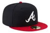 New Era 59FIFTY Cap Atlanta Braves AC Perf blue/red 7 1/8 Produktbild-Vorschau 14