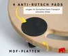 Mega Deal 6x Profi Transportroller HERCULES Rund | BxT Produktbild-Vorschau 6