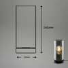 Lampe de table E27 100x240mm ronde max 10W lumière blanche Voir les images du produit 5