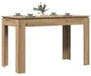 vidaXL Stół do jadalni Artisan dąb 120x60x76 cm materiał Podgląd zdjęcia produktu 4