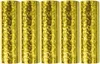 5 Glitzer Luftschlangen gold metallic Produktbild-Vorschau 1