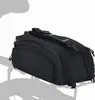 vidaXL Torba rowerowa czarna 38 x 21 x 16 cm poliester Podgląd zdjęcia produktu 1