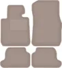Beige Veloursmatten für: BMW 1 F23 Cabrio (2011-2019) Produktbild-Vorschau 1
