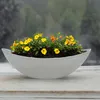 Große ovale Pflanzschale Jardiniere 39 cm in Stein-Optik Produktbild-Vorschau 4