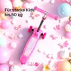 FableKids Kinderscooter Pink | Cityroller mit LED-Rädern | Produktbild-Vorschau 4