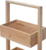 Regál HWC-B78, podlahový regál koupelnový regál obývací Náhled obrázku produktu 4