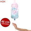 Folienballon Gender Reveal Rosa Blau Babyflasche 32 x 78 cm Produktbild-Vorschau 2
