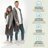 Hochwertiger Damen Regenmantel Transparente Bianco, Größe. Produktbild-Vorschau 5