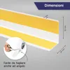 HOLZBRINK Battiscopa adesivo in PVC 32x23mm, 5 m | Bordino Anteprima dell’immagine prodotto 4
