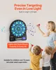 A family playing darts indoors. Produktbild-Vorschau