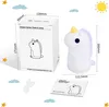 A product shot showing the packaging, the product itself, and an instruction manual, with decorative elements like clouds and stars. Produktbild-Vorschau