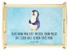 Mr. & Mrs. Panda Tablett Pinguin Diät - Eisblau - Geschenk, Produktbild-Vorschau 1