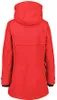 Back view of a red parka jacket. Produktbild-Vorschau